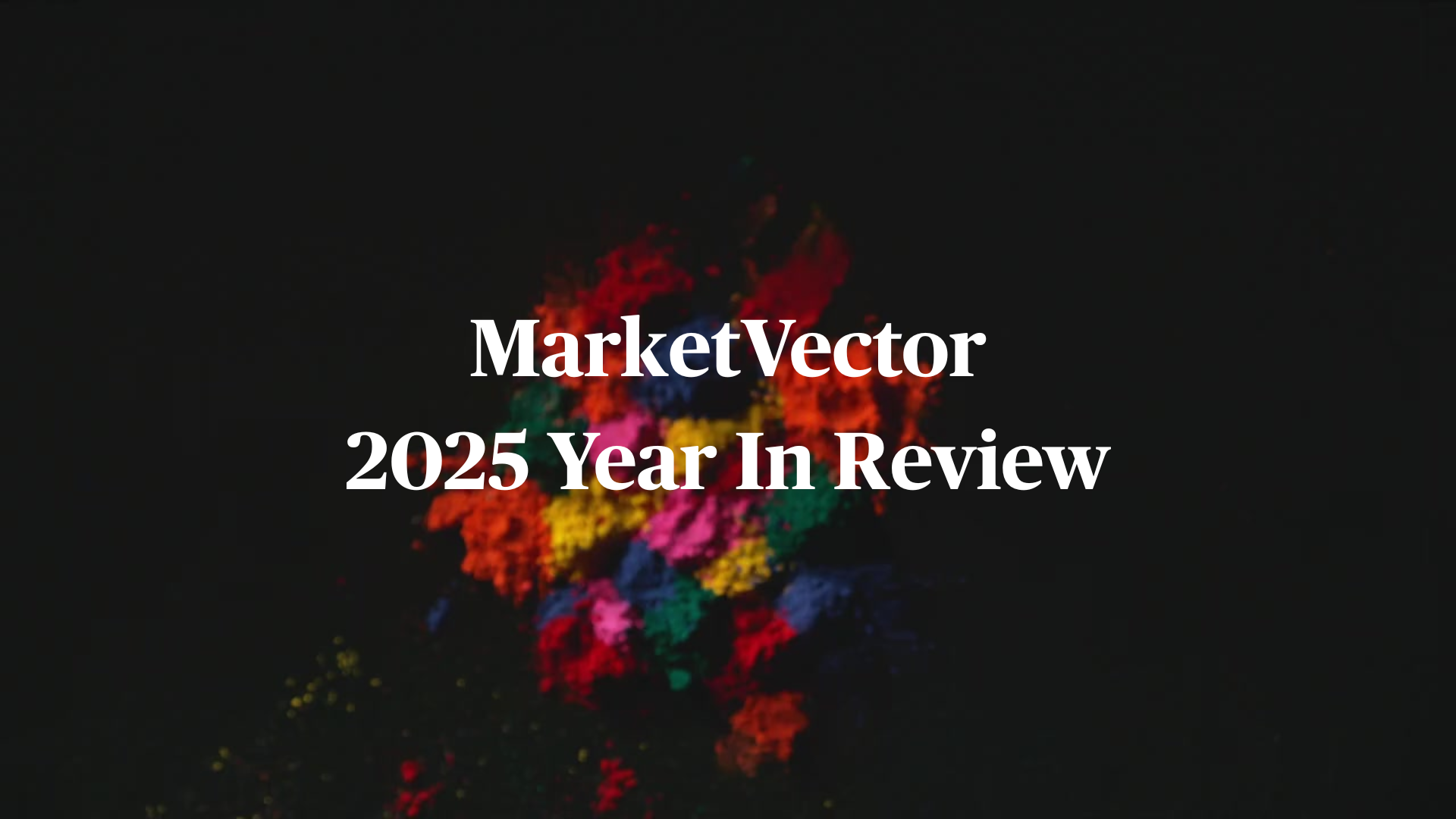 MarketVector Closes 2025 with $100 Billion Benchmarked, Global Expansion, and Industry Recognition